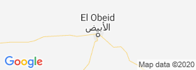 El Obeid map
